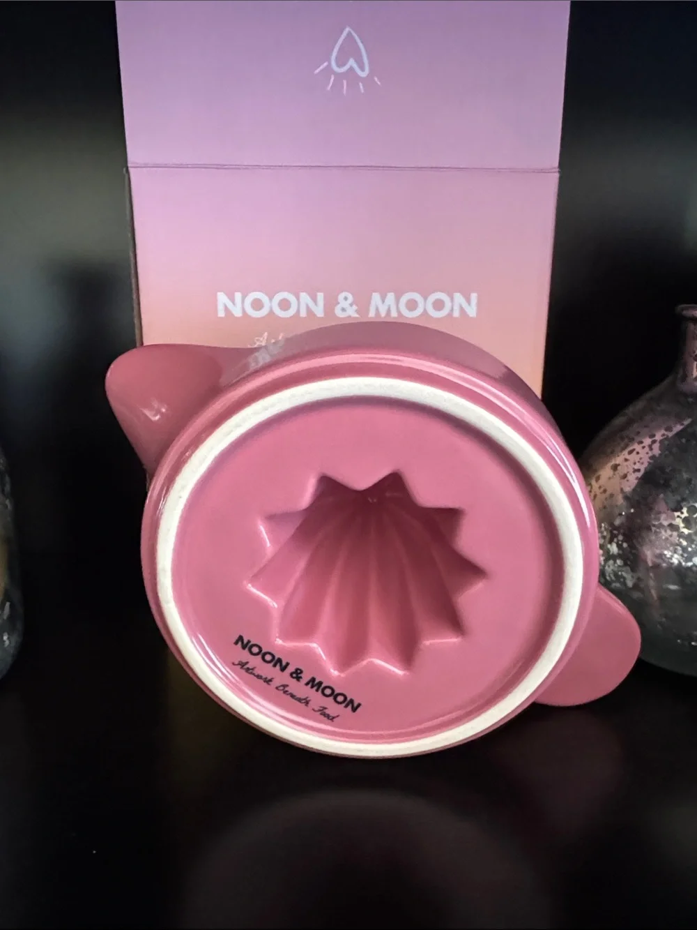 Noon & Moon Pink Ceramic Juicer